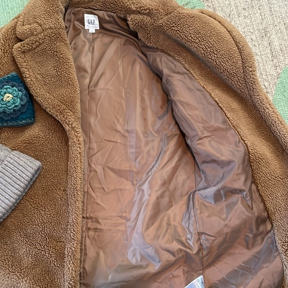 GAP Brown Teddy Coat - Picture 4 of 5